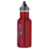 Alphabet Edelstahlflasche (Rechts)