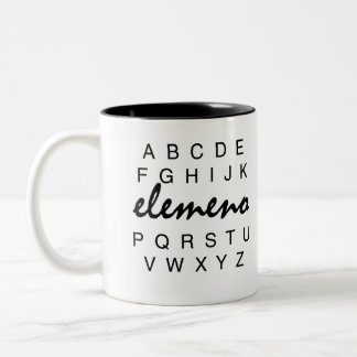 Alphabet Elemeno Tasse