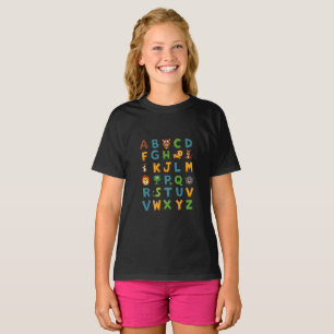 Alphabet Explorer Kids T - Shirt