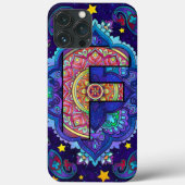Alphabet F mandala Case-Mate iPhone Hülle (Rückseite)