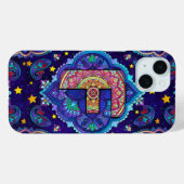Alphabet F mandala Case-Mate iPhone Hülle (Rückseite (Horizontal))