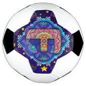 Alphabet F mandala Fußball (Gedreht)