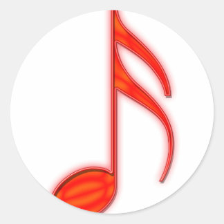 Alphabet F Runder Aufkleber