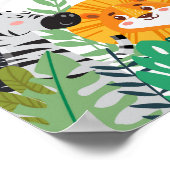 Alphabet Featuring Cute Animals Poster (Ecke)