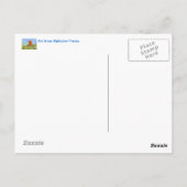 Alphabet Fiesta Armadillo Postkarte (Rückseite)