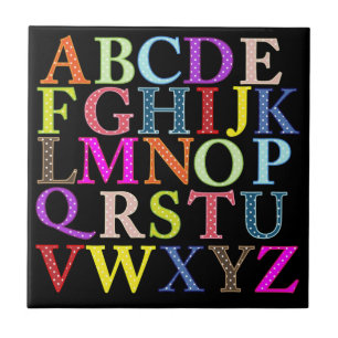 Alphabet Fliese