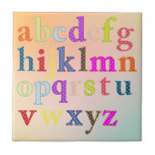 Alphabet Fliese (Vorderseite)
