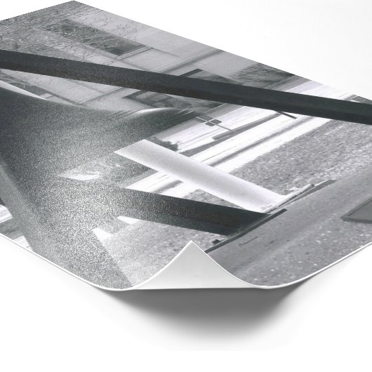 Alphabet Foto Letter A1 Black and White (Ecke)