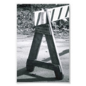 Alphabet Foto Letter A2 Black and White 4x6 (Vorne)
