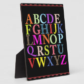 Alphabet Fotoplatte (Seite)