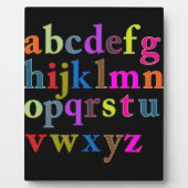 Alphabet Fotoplatte (Vorderseite)