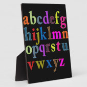 Alphabet Fotoplatte (Seite)