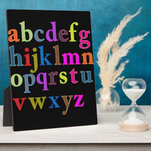 Alphabet Fotoplatte (Seite)