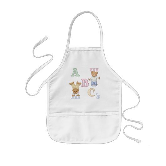 Alphabet Fun Teddy Bears Kinderschürze (Vorne)