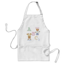 Alphabet Fun Teddy Bears Schürze