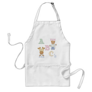 Alphabet Fun Teddy Bears Schürze