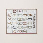 Alphabet für Bildung Puzzle (Horizontal)