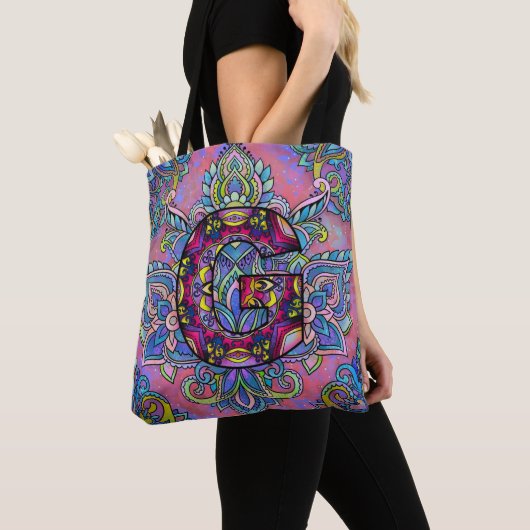 Alphabet G mandala Tasche (Von Nahem)
