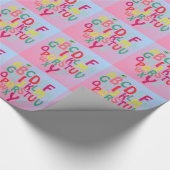 Alphabet Geschenkpapier (Ecke)