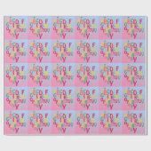 Alphabet Geschenkpapier (Flach)