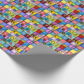 Alphabet Geschenkpapier (Ecke)