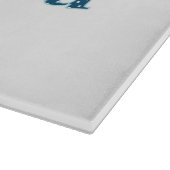 Alphabet Glass Cutting Board Schneidebrett (Ecke)