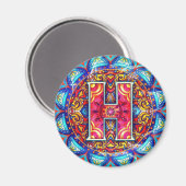 Alphabet H Magnet (Vorderseite/Rückseite)