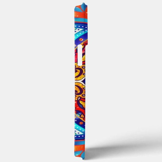 Alphabet H mandala Case-Mate iPhone Hülle (Rückseite / Rechts)