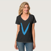 Alphabet Handschriftlicher Buchstabe A T-Shirt (Vorderseite Vollansicht)