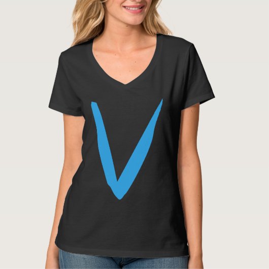 Alphabet Handschriftlicher Buchstabe A T-Shirt (Vorderseite)