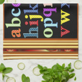 Alphabet Handtuch (Gefaltet)