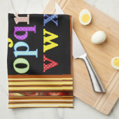 Alphabet Handtuch (Viertel Falte)