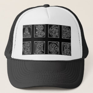 Alphabet Hat Truckerkappe