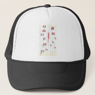 Alphabet Hat Truckerkappe