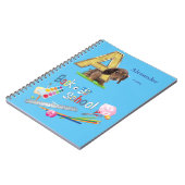 Alphabet-Hauptstädte zurück zur Schule Notizblock (Linke Seite)