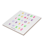 Alphabet-Hauptstadts-Buchstaben Fliese (Seite)