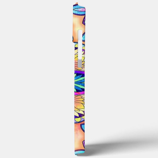 Alphabet I mandala Case-Mate iPhone Hülle (Rückseite / Links)