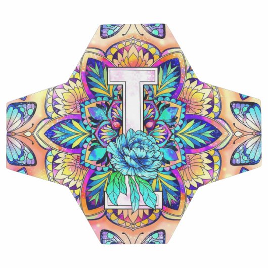 Alphabet I mandala Fußball (Flach)