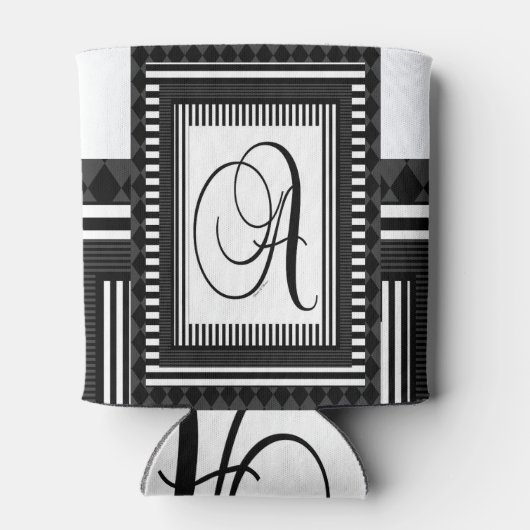 ALPHABET INITIAL A MONOGRAM DOSENKÜHLER (Rückseite)