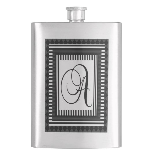 ALPHABET INITIAL A MONOGRAM FLACHMANN (Vorderseite)