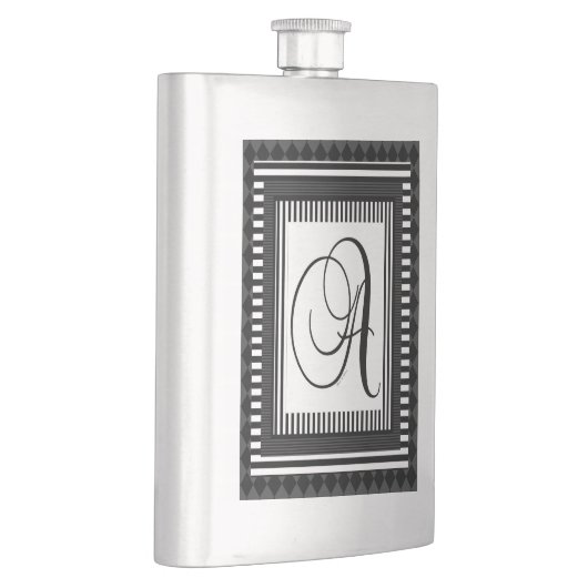 ALPHABET INITIAL A MONOGRAM FLACHMANN (Rechts)