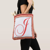 ALPHABET INITIAL J MONOGRAM TASCHE (Von Nahem)