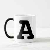Alphabet Initial Letter A Monogram Magic Tasse (Links)