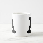 Alphabet Initial Letter A Monogram Magic Tasse (Mittel)