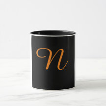 ALPHABET INITIAL N MONOGRAM