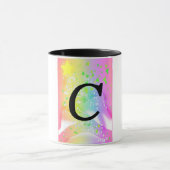 ALPHABET-INITIALC-MONOGRAMM TASSE (Zentrum)
