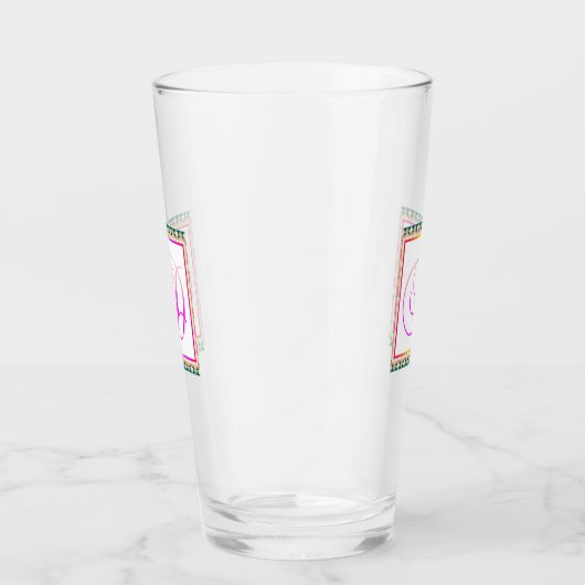 ALPHABET-INITIALD-MONOGRAM GLAS (Rechts)