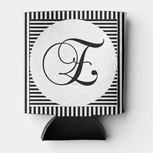 ALPHABET-INITIALES E-MONOGRAM DOSENKÜHLER (Vorderseite)