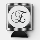 ALPHABET-INITIALES E-MONOGRAM DOSENKÜHLER (Rückseite)