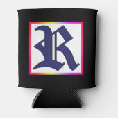 ALPHABET-INITIALES R-MONOGRAMM DOSENKÜHLER (Vorderseite)